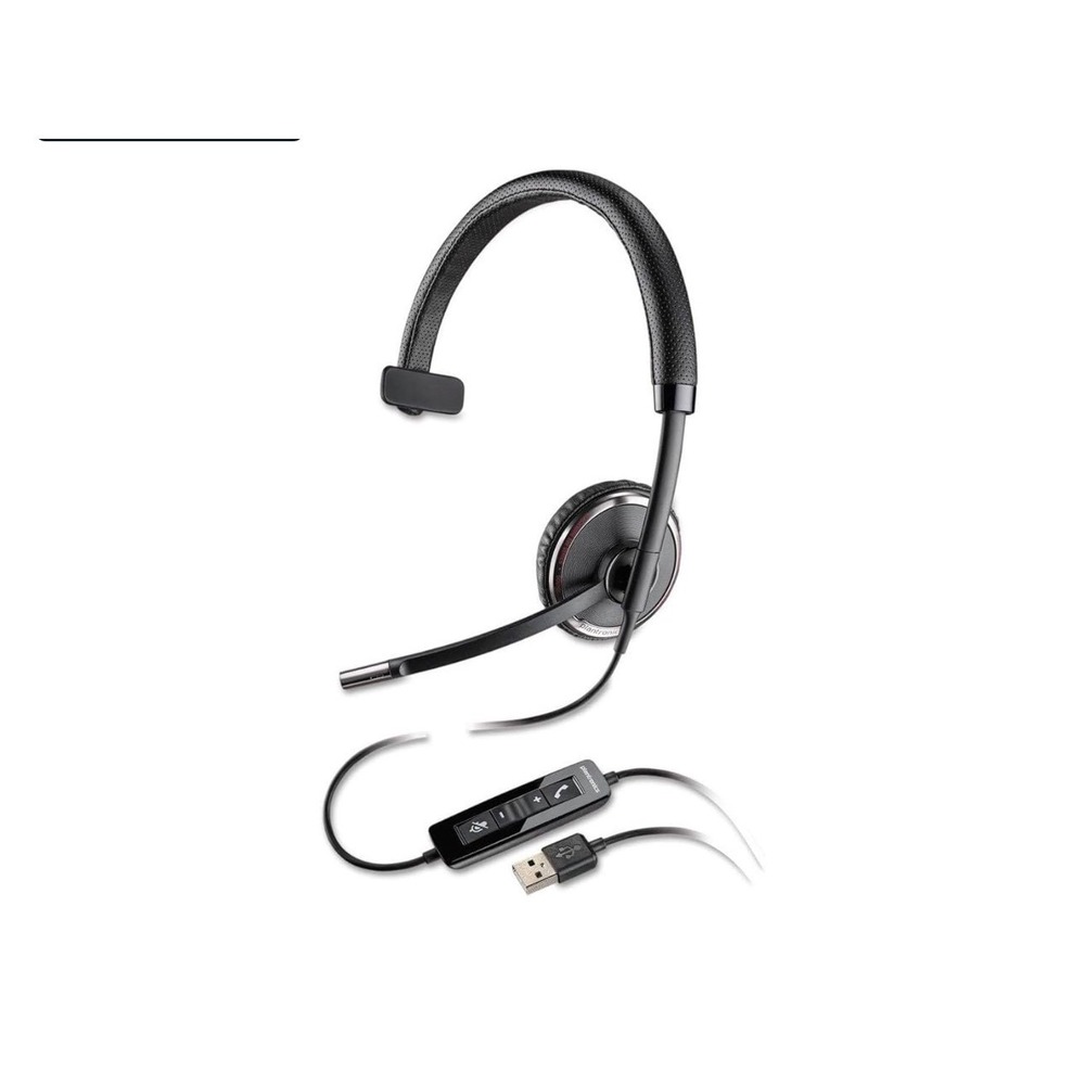 Plantronics Blackwire 510 USB Headset New‎ In Box Black
